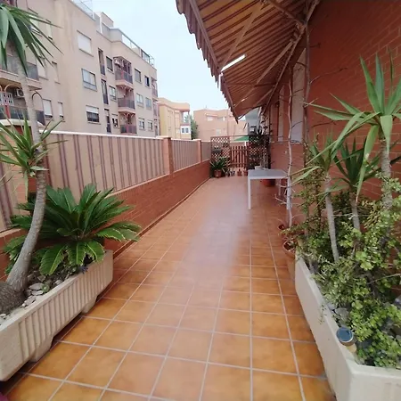 Coqueto Con Terraza Junto Al Mar אלמריה